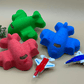 Airplane Kids Bath Bomb with Toy Airplane Inside - Berwyn Betty's Bath & Body Shop