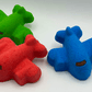 Airplane Kids Bath Bomb with Toy Airplane Inside - Berwyn Betty's Bath & Body Shop