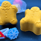 BASICS Holiday Gingerbread Guy Bath Bomb with Christmas Surprise - Berwyn Betty's Bath & Body Shop