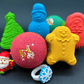 BASICS HOLIDAY ORNAMENTS Kids Bath Bomb Bag with Toy Surprises Inside - 6 ct - Berwyn Betty's Bath & Body Shop