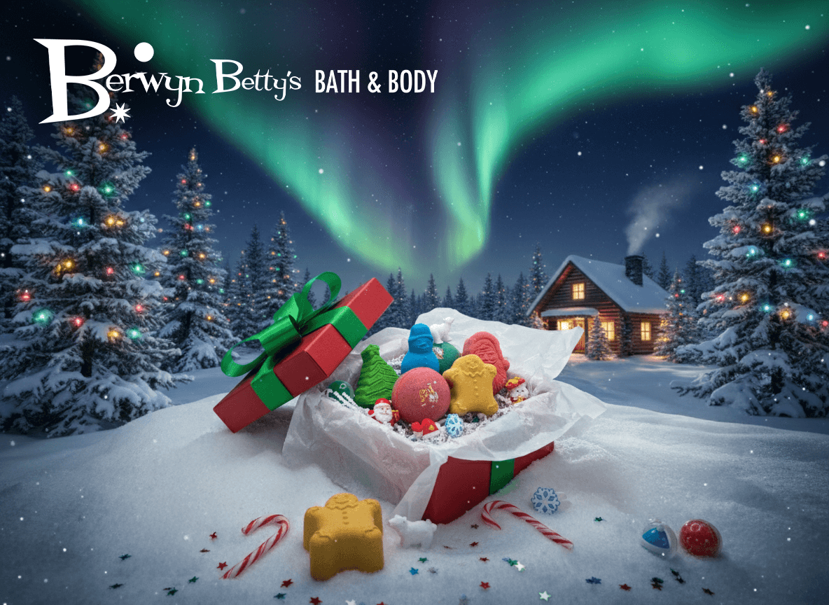 BASICS HOLIDAY ORNAMENTS Kids Bath Bomb Bag with Toy Surprises Inside - 6 ct - Berwyn Betty's Bath & Body Shop