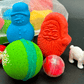 BASICS HOLIDAY ORNAMENTS Kids Bath Bomb Bag with Toy Surprises Inside - 6 ct - Berwyn Betty's Bath & Body Shop