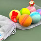 BASICS HOLIDAY ORNAMENTS Ornaments Kids Bath Bomb Bag with Christmas Surprises Inside - 6 ct - Berwyn Betty's Bath & Body Shop