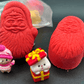 BASICS Holiday Santa Kids Bath Bomb with Christmas Surprise Inside - Berwyn Betty's Bath & Body Shop