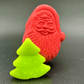 BASICS Holiday Santa Kids Bath Bomb with Christmas Surprise Inside - Berwyn Betty's Bath & Body Shop
