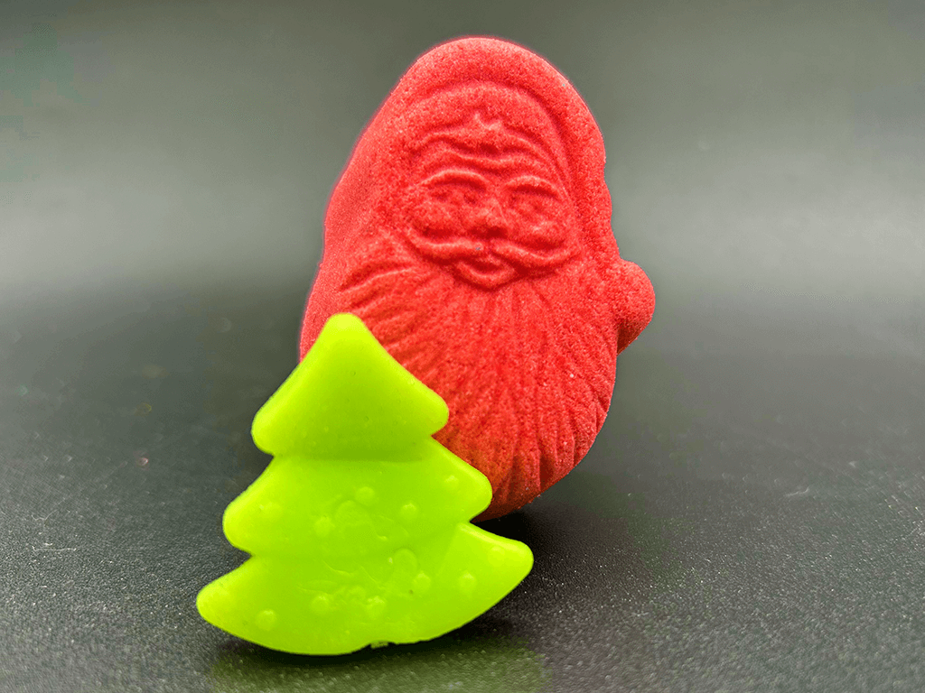 BASICS Holiday Santa Kids Bath Bomb with Christmas Surprise Inside - Berwyn Betty's Bath & Body Shop