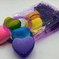 BASICS MINI HEARTS Kids Bath Bombs with Animal Toys in Each in Gift Bag - 6 ct - Berwyn Betty's Bath & Body Shop