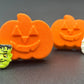 🎃 BASICS Mini Jack O'Lantern Kids Bath Bomb with Surprise Halloween - Themed Toy Inside - Berwyn Betty's Bath & Body Shop