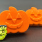 🎃 BASICS Mini Jack O'Lantern Kids Bath Bomb with Surprise Halloween - Themed Toy Inside - Berwyn Betty's Bath & Body Shop