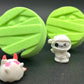 BASICS Mini Mummy Face Kids Bath Bomb with Halloween - Themed Toy Inside - Berwyn Betty's Bath & Body Shop