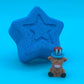 BASICS Patriotic Star Bath Bomb with Patriotic Highland Cow Figure Inside - Berwyn Betty's Bath & Body Shop