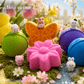 BASICS Spring Farm Babies Kids Bath Bomb Bag with Baby Farm Animal Figures Inside – 6 ct - Berwyn Betty's Bath & Body Shop