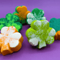 BASICS St Patrick Mini Shamrock Kids Bath Bomb Gift Bag with Surprise Animal Figure Inside - 6 Pack - Berwyn Betty's Bath & Body Shop