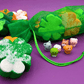 BASICS St Patrick Mini Shamrock Kids Bath Bomb Gift Bag with Surprise Animal Figure Inside - 6 Pack - Berwyn Betty's Bath & Body Shop