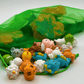 BASICS St Patrick Mini Shamrock Kids Bath Bomb Gift Bag with Surprise Animal Figure Inside - 6 Pack - Berwyn Betty's Bath & Body Shop