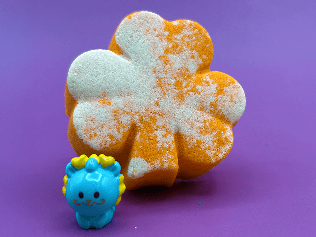 BASICS St Patrick Mini Shamrock Kids Bath Bomb Gift Bag with Surprise Animal Figure Inside - 6 Pack - Berwyn Betty's Bath & Body Shop