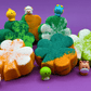 BASICS St Patrick Mini Shamrock Kids Bath Bomb with Surprise Animal Figure Inside - Berwyn Betty's Bath & Body Shop