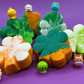 BASICS St Patrick Mini Shamrock Kids Bath Bomb with Surprise Animal Figure Inside - Berwyn Betty's Bath & Body Shop