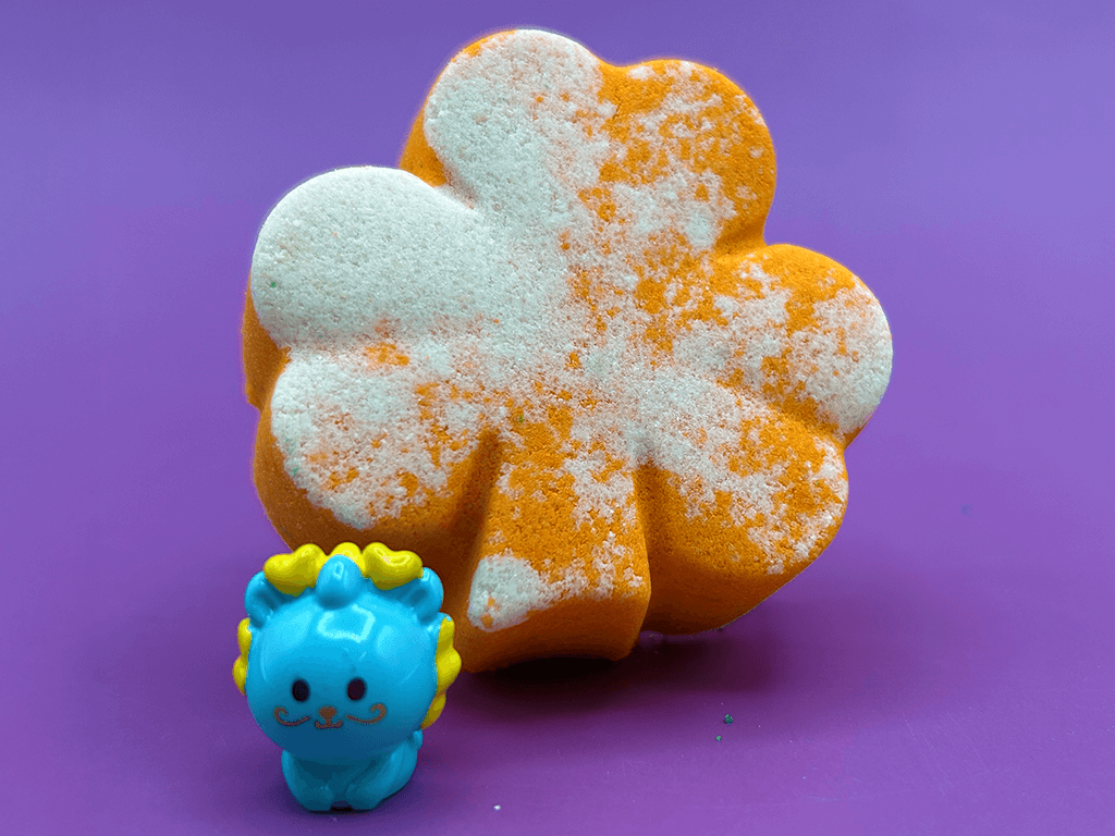 BASICS St Patrick Mini Shamrock Kids Bath Bomb with Surprise Animal Figure Inside - Berwyn Betty's Bath & Body Shop