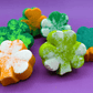 BASICS St Patrick Mini Shamrock Kids Bath Bomb with Surprise Animal Figure Inside - Berwyn Betty's Bath & Body Shop