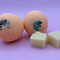 Bergamot Scented Bath Bombs with Handmade Soap Inside - 2 ct - Berwyn Betty's Bath & Body Shop