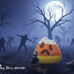 🧟 Bitten Candy Corn Kids Bath Bomb with Zombie Toy Surprise Inside! - Berwyn Betty's Bath & Body Shop