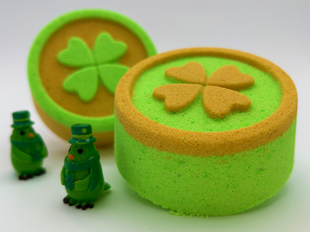 Limited-Edition Irish Coin Bath Bomb with Surprise Toy Inside 