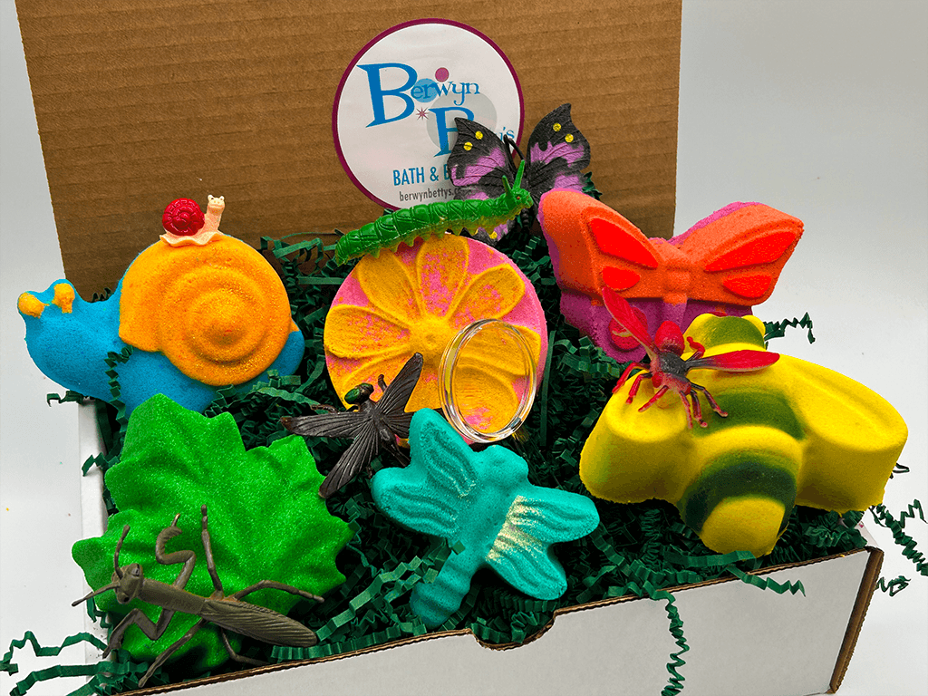 BUGS Kids Bath Bomb Collection - 6 ct - Berwyn Betty's Bath & Body Shop