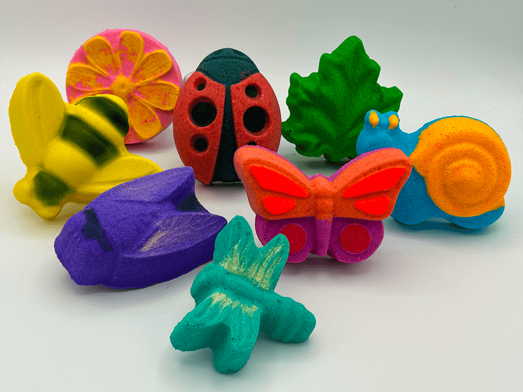 BUGS Kids Bath Bomb Collection - 6 ct - Berwyn Betty's Bath & Body Shop