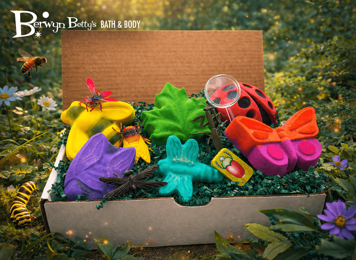 BUGS Kids Bath Bomb Collection - 6 ct - Berwyn Betty's Bath & Body Shop