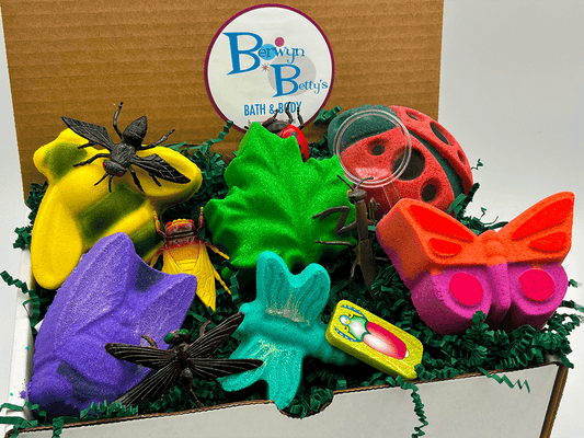 BUGS Kids Bath Bomb Collection - 6 ct - Berwyn Betty's Bath & Body Shop