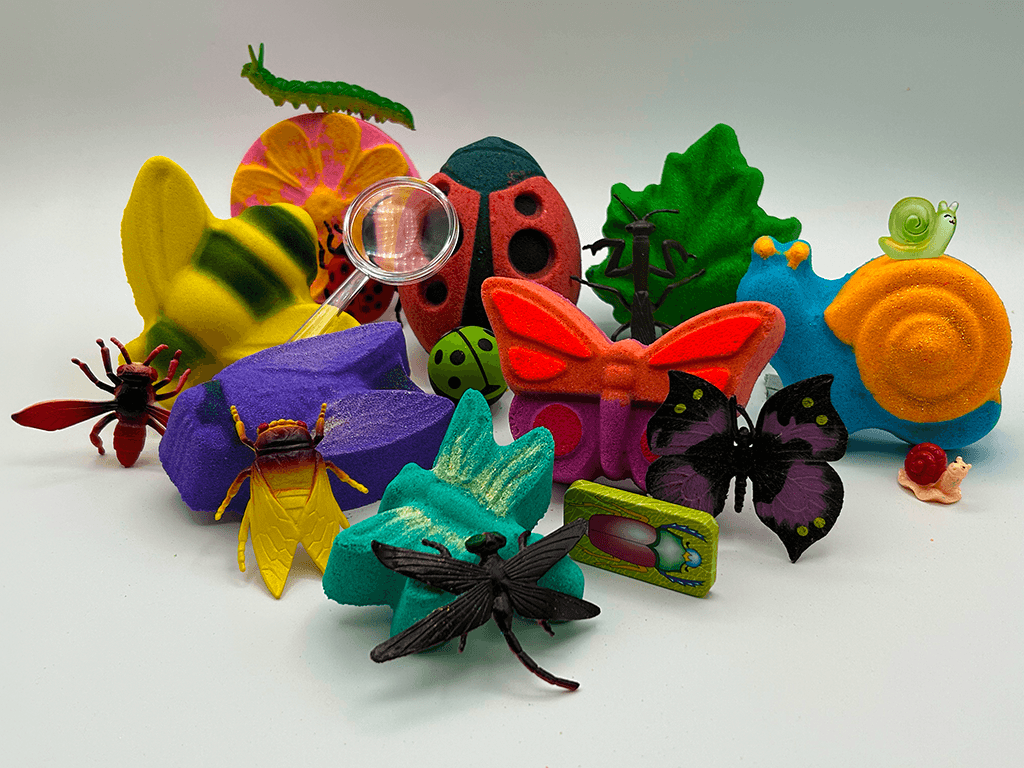 BUGS Kids Bath Bomb Collection - 6 ct - Berwyn Betty's Bath & Body Shop