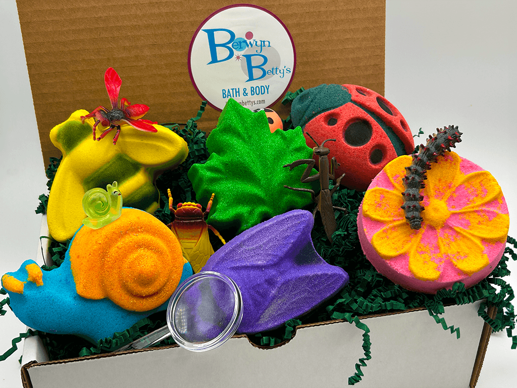 BUGS Kids Bath Bomb Collection - 6 ct - Berwyn Betty's Bath & Body Shop