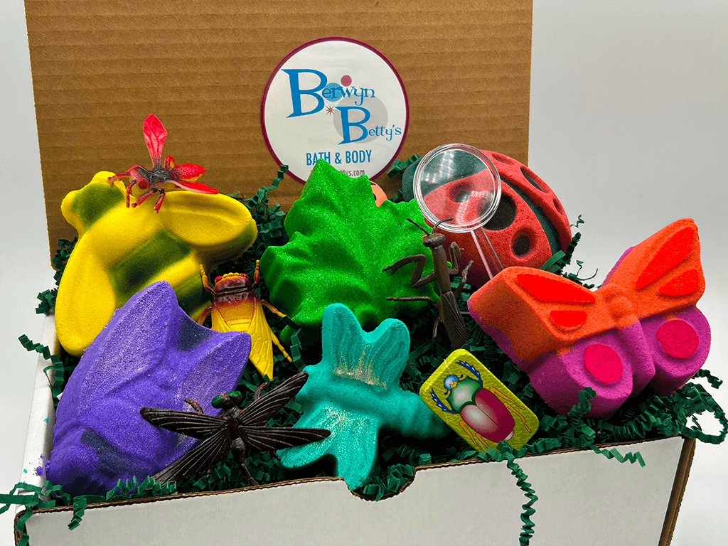 BUGS Kids Bath Bomb Collection - 6 ct - Berwyn Betty's Bath & Body Shop