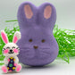 Bunny Head Bath Bomb (Purple with Toy Bunny Inside) - Berwyn Betty's Bath & Body Shop