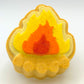 Campfire Bath Bomb with Hot Dog Eraser Toy - Berwyn Betty's Bath & Body Shop