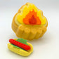 Campfire Bath Bomb with Hot Dog Eraser Toy - Berwyn Betty's Bath & Body Shop