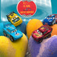 CAR HEARTS Kids Bath Bomb Gift Box with Car Toys Inside - 4 Pack - Berwyn Betty's Bath & Body Shop