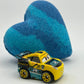 CARS HEART Kids Bath Bomb with Car Toy Inside - Berwyn Betty's Bath & Body Shop