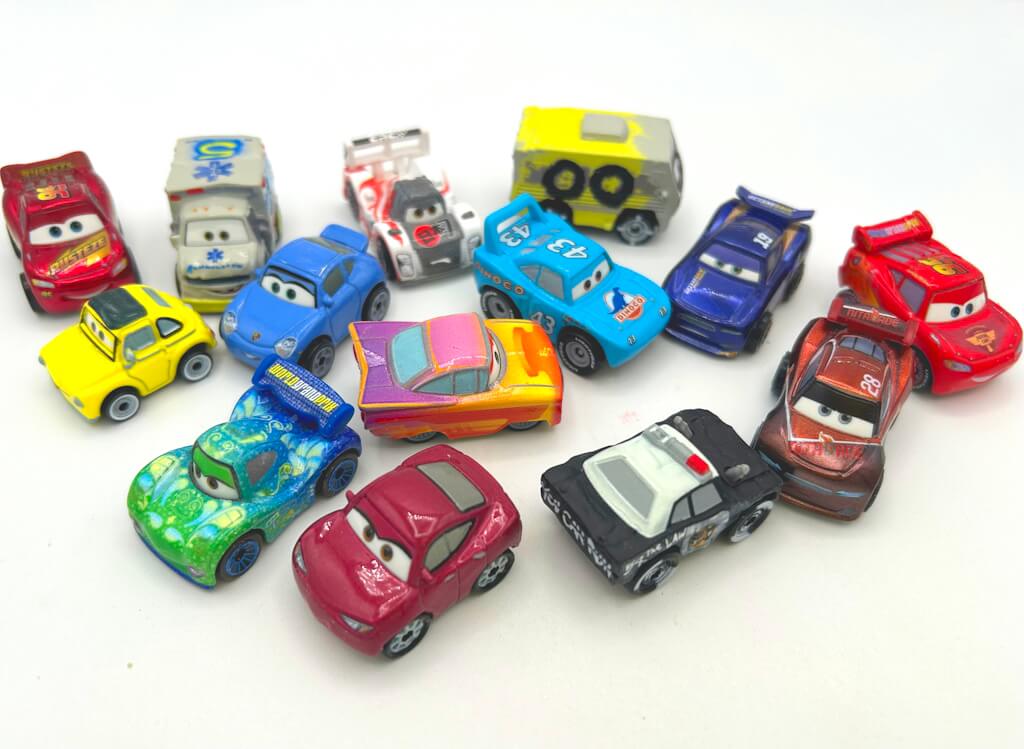 Cars Kids Bath Bomb Gift Box with Car Toys Inside - 4 Pack - Berwyn Betty's Bath & Body Shop
