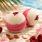 Cherry Almond Scented Bath Bombs with Handcrafted Soap Inside - 2 ct - Berwyn Betty's Bath & Body Shop
