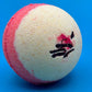 Cherry Almond Scented Bath Bombs with Handmade Soap Inside - 2 ct - Berwyn Betty's Bath & Body Shop