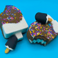 Chocolate Dipped Ice Cream Bar Kids Bath Bomb with Ice Cream Bar Eraser Inside - Berwyn Betty's Bath & Body Shop