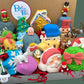 Christmas Kids Bath Bomb Gift Box with Holiday Themed Bombs - 8 ct - Berwyn Betty's Bath & Body Shop