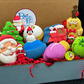 CHRISTMAS Kids Bath Bomb Gift Box with Holiday Themed Bombs - 8 ct - Berwyn Betty's Bath & Body Shop