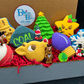 CHRISTMAS Kids Bath Bomb Gift Box with Holiday Themed Bombs - 8 ct - Berwyn Betty's Bath & Body Shop