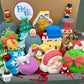 Christmas Kids Bath Bomb Gift Box with Holiday Themed Bombs - 8 ct - Berwyn Betty's Bath & Body Shop