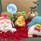 Christmas Kids Bath Bombs Gift Box with Holiday Themed Bombs - 5 ct - Berwyn Betty's Bath & Body Shop