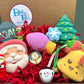 Christmas Kids Bath Bombs Gift Box with Holiday Themed Bombs - 5 ct - Berwyn Betty's Bath & Body Shop