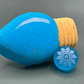 Christmas Light Bulb Kids Bath Bomb with Christmas Rubber Ball Inside - Berwyn Betty's Bath & Body Shop